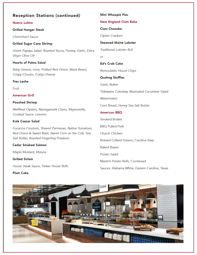 Catering Menu 3